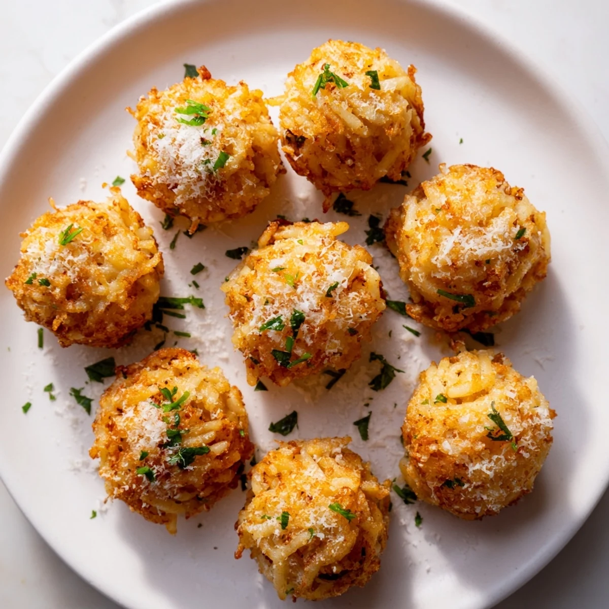 Golden, crispy Air Fryer German Spätzle: A close-up of the delicious side dish, ready to eat.