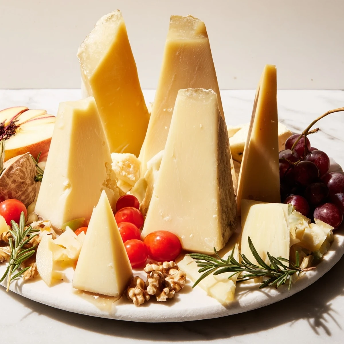 Here are three unique ALT image texts for "Sculptural Cheese Landscape":