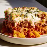 Cheesy Baked Ziti Dish