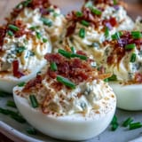 jalapeño popper deviled eggs