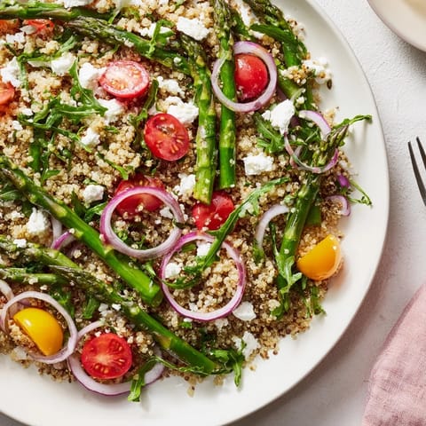 Frühlings Spargel Quinoa Salat