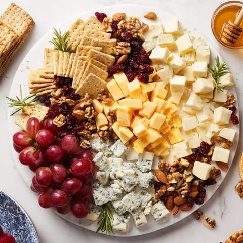 Cranberry Traube Käse Brett #75