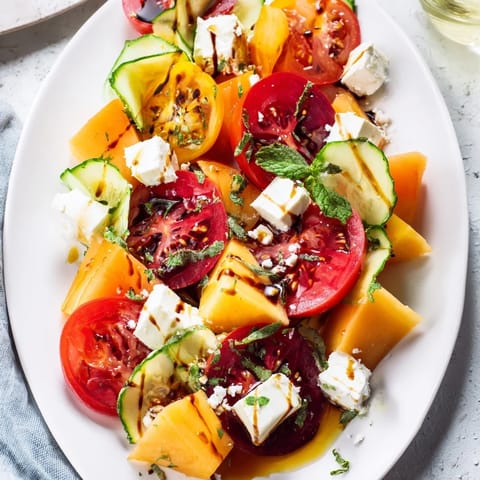 Abstract Expressionist Salad