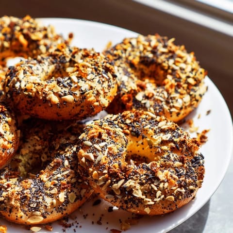 Gurke mit Everything Bagel Würze