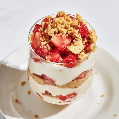 Erdbeer Cheesecake Parfait