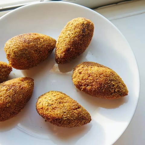 Libanesische Kibbeh Würzig