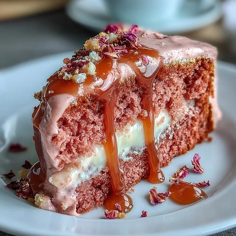 Brautparty Rosé Velvet Torte #286