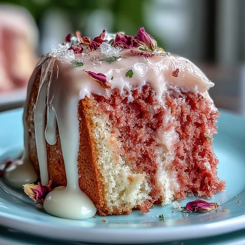 Rosé Velvet Torte mit Golddrip #281