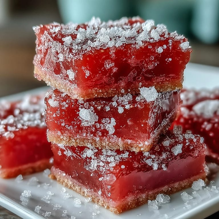 Vibrant Guava Cheese cubes, served on a dessert platter with soft cheese.